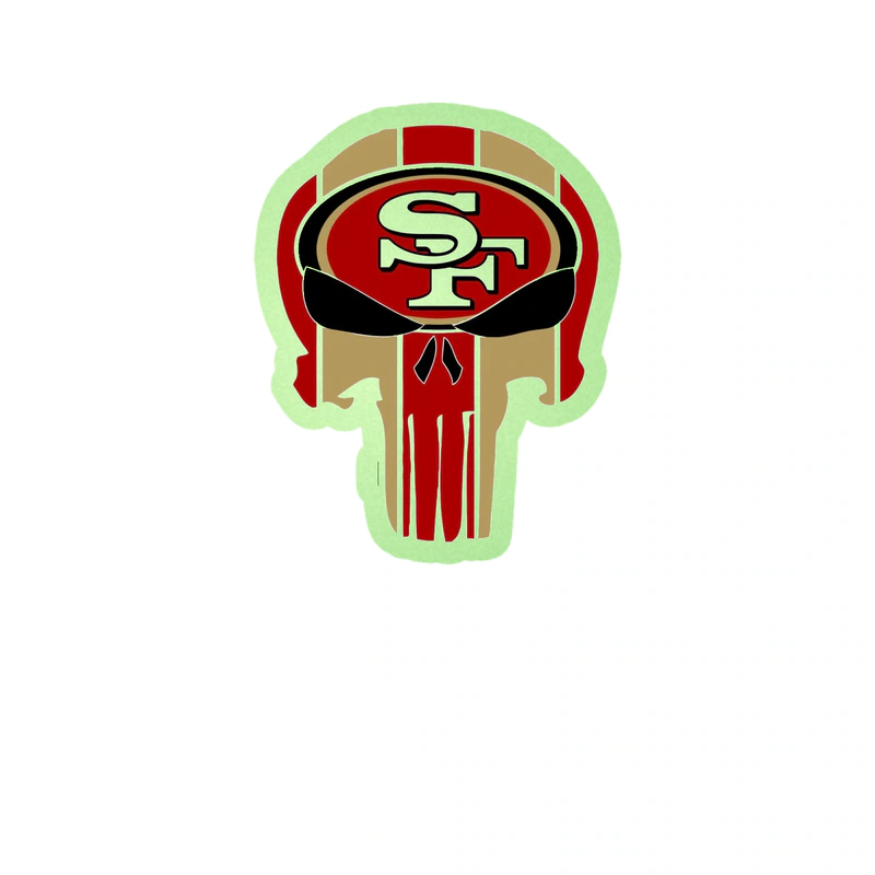 San Francisco 49ers - Image 11 - Glow in the Dark Vinyl Sticker - Custom Size