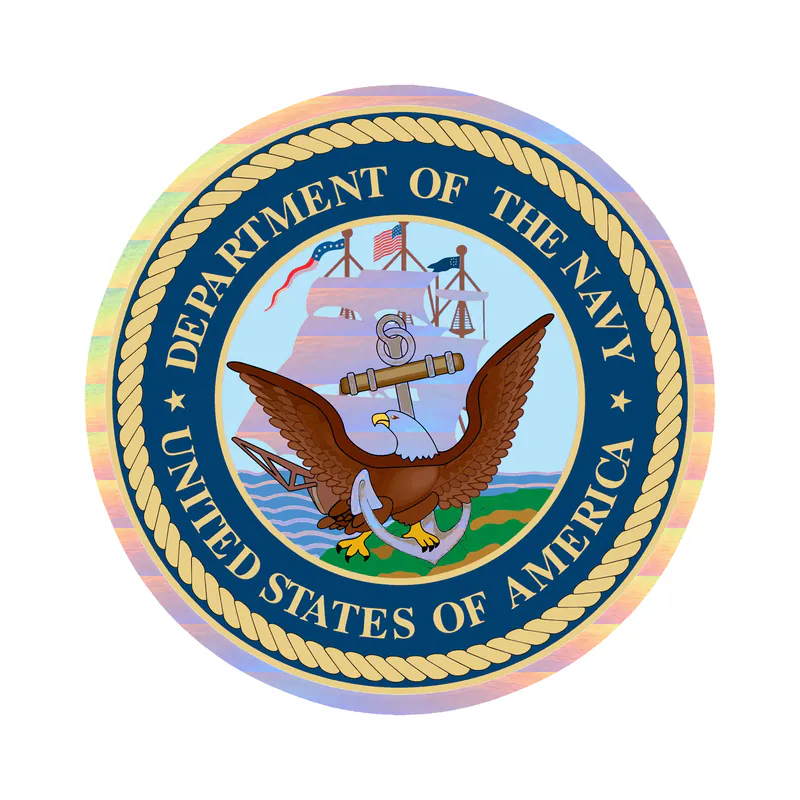 Navy Seal - Holographic Vinyl Decal