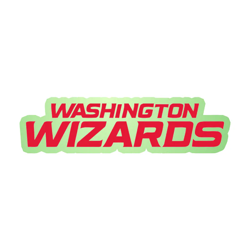 Washington Wizards - Image 6 - Glow in the Dark Vinyl Sticker - Custom Size