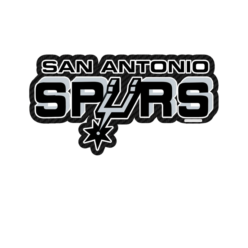 San Antonio Spurs - Image 6 - Carbon Fiber Vinyl Sticker - Custom Size