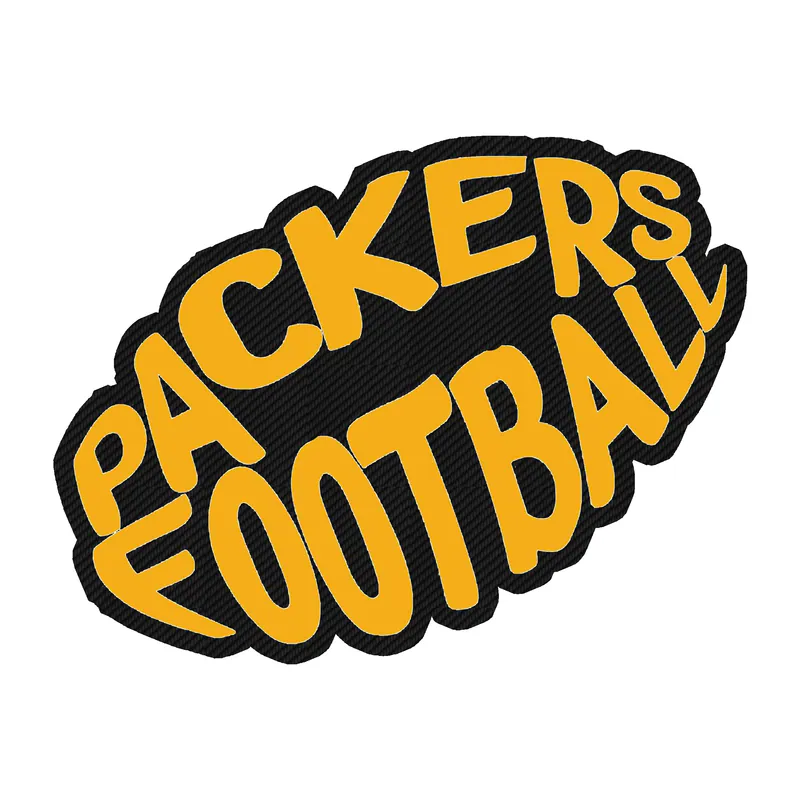 Green Bay Packers - Image 14 - Carbon Fiber Vinyl Sticker - Custom Size