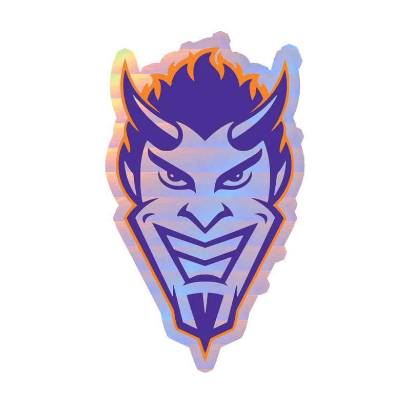 Northwestern State - Image 3 - Holographic Vinyl Decal - Custom Size