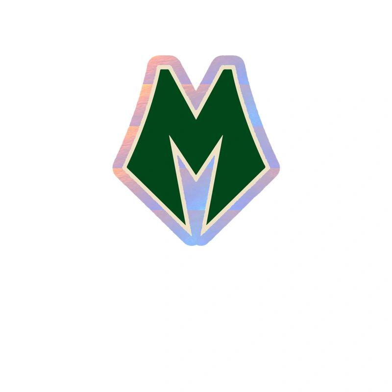 Milwaukee Bucks - Image 11 - Holographic Vinyl Sticker - Custom Size
