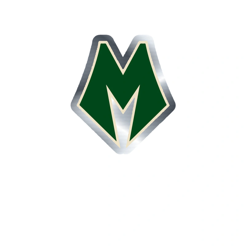 Milwaukee Bucks - Image 11 - Silver Chrome Vinyl Sticker - Custom Size