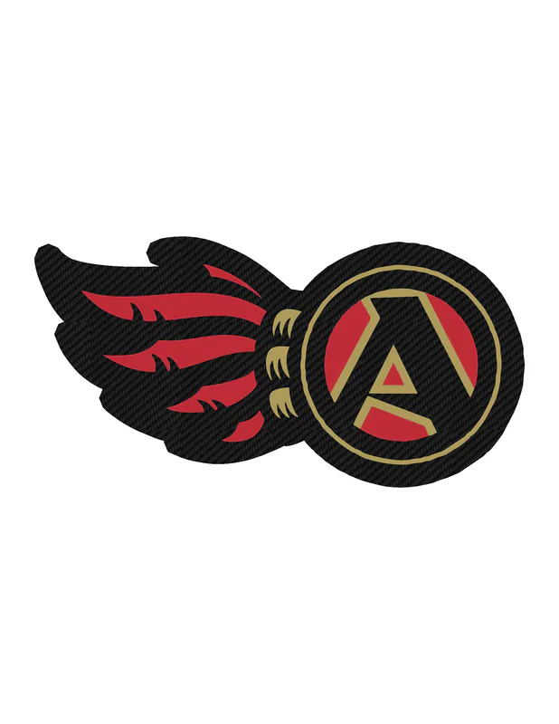 San Diego State Aztecs - Image 1 - Carbon Fiber Vinyl Decal - Custom Size