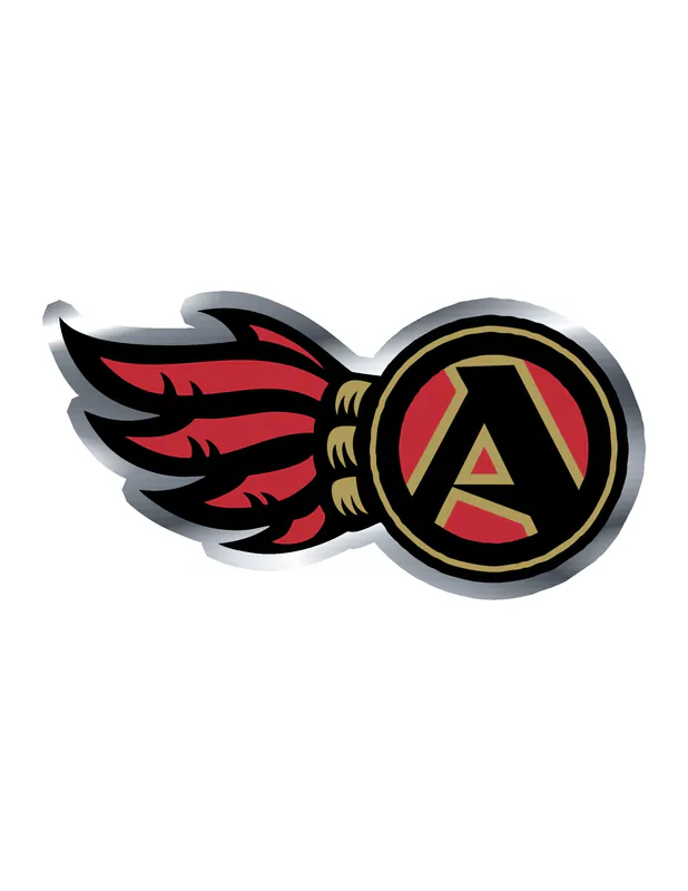 San Diego State Aztecs - Image 1 - Silver Chrome Vinyl Decal - Custom Size
