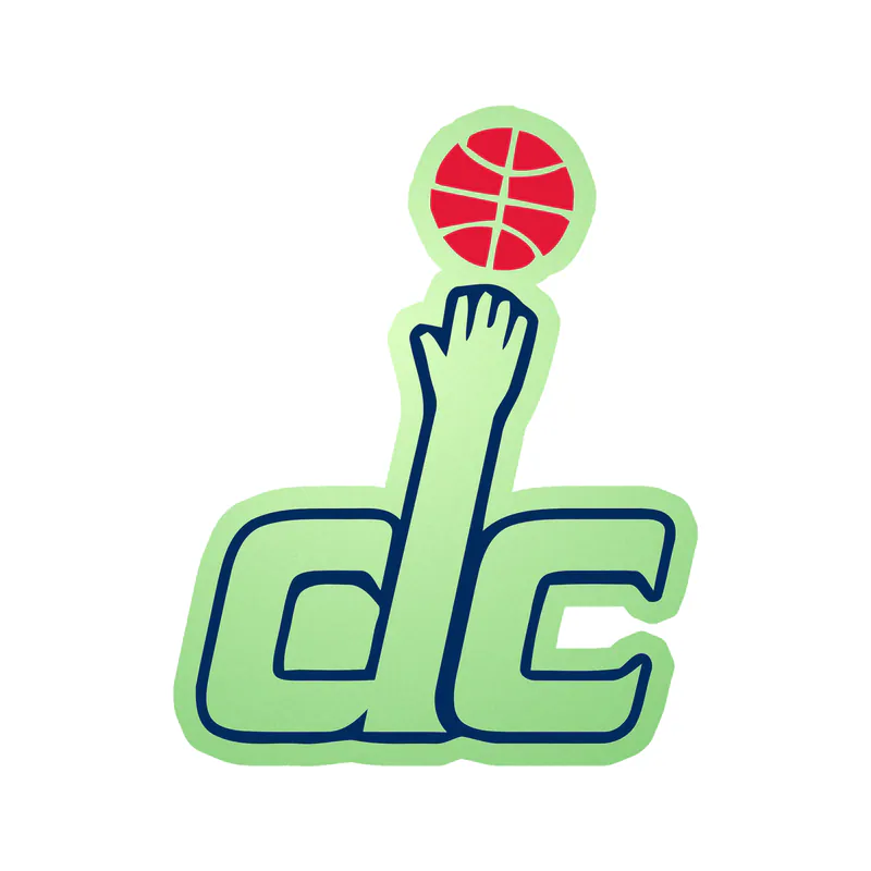 Washington Wizards - Image 3 - Glow in the Dark Vinyl Sticker - Custom Size
