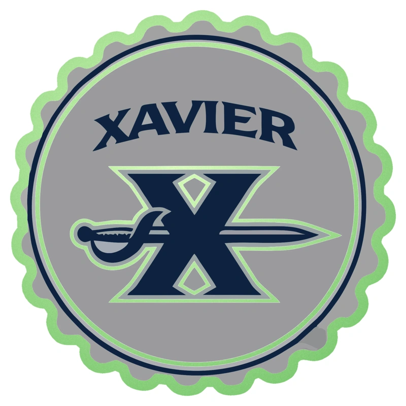 Xavier University - Image 1 - Glow in the Dark Vinyl Decal - Custom Size
