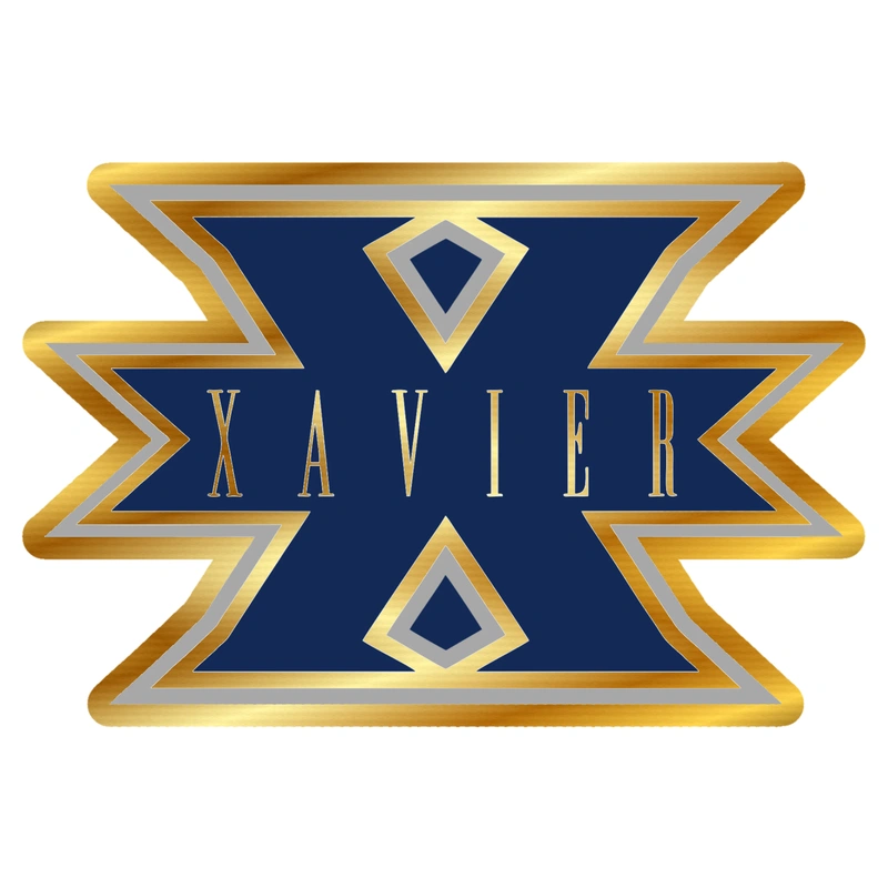 Xavier University - Image 3 - Gold Chrome Vinyl Decal - Custom Size