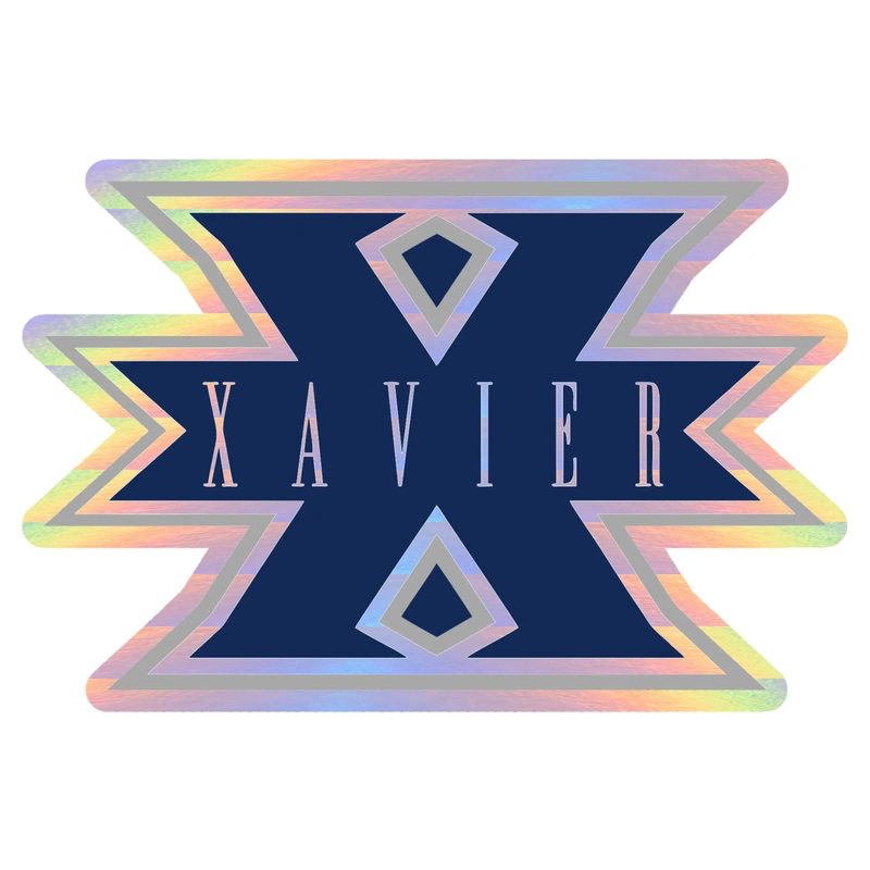 Xavier University - Image 3 - Holographic Vinyl Decal - Custom Size