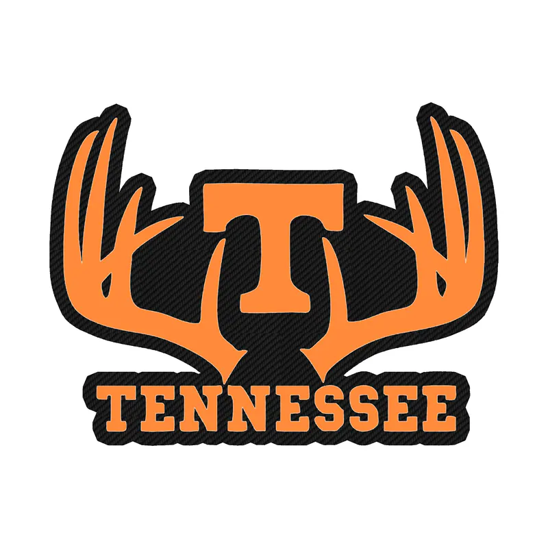 Tennessee Volunteers - Image 11 - Carbon Fiber Vinyl Decal - Custom Size