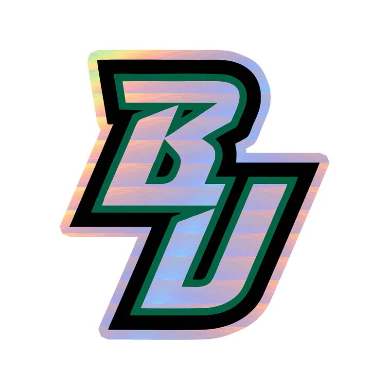 Binghamton Bearcats - Image 3 - Holographic Vinyl Decal - Custom Size