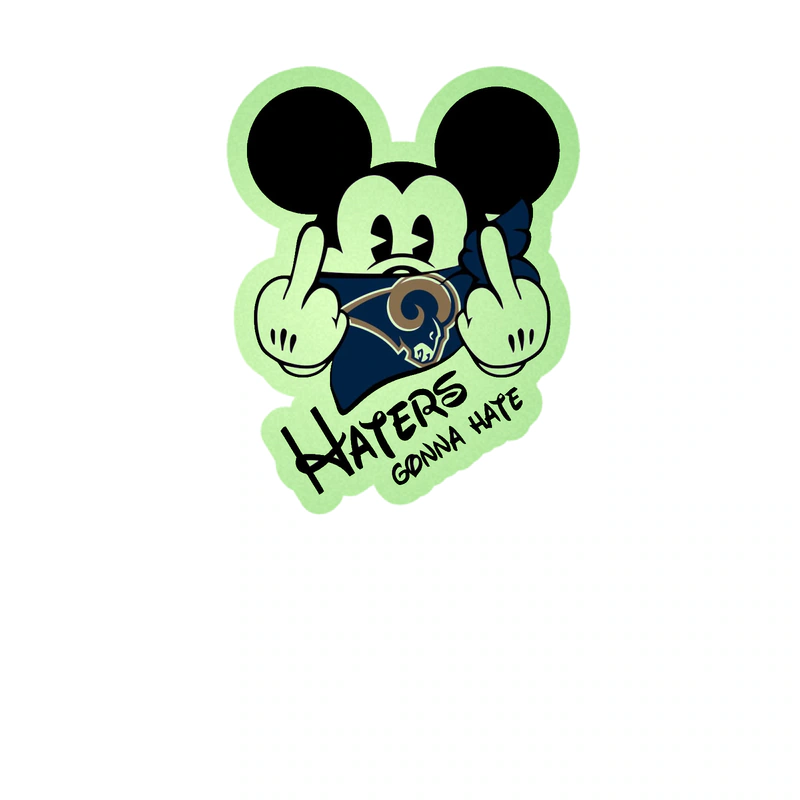 Los Angeles Rams - Image 16 - Glow in the Dark Vinyl Sticker - Custom Size
