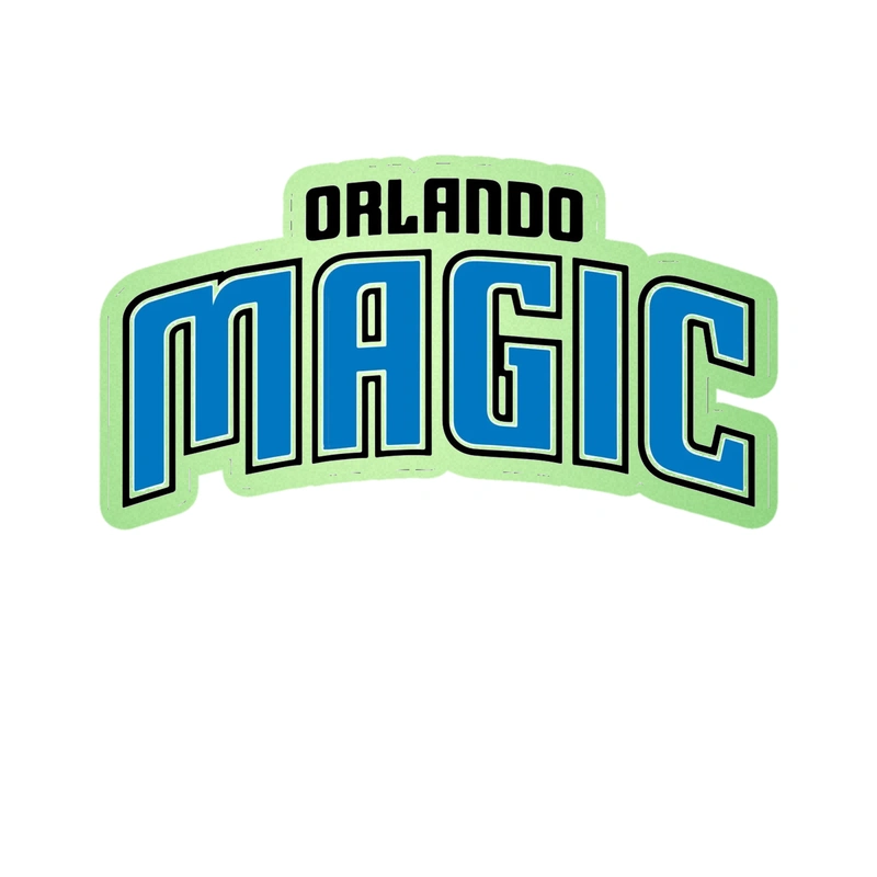 Orlando Magic - Image 5 - Glow in the Dark Vinyl Sticker - Custom Size