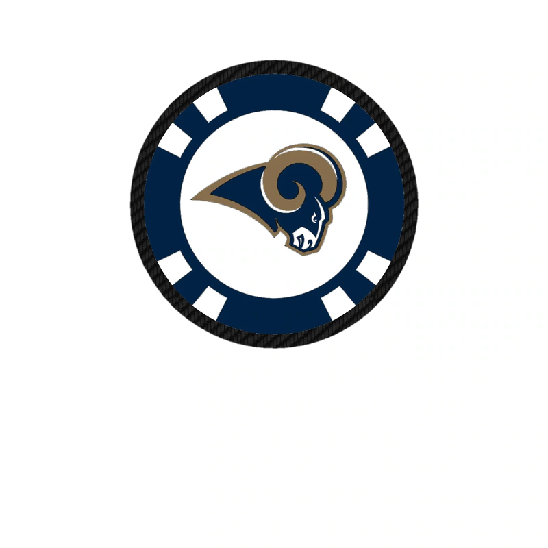Los Angeles Rams - Image 9 - Carbon Fiber Vinyl Sticker - Custom Size