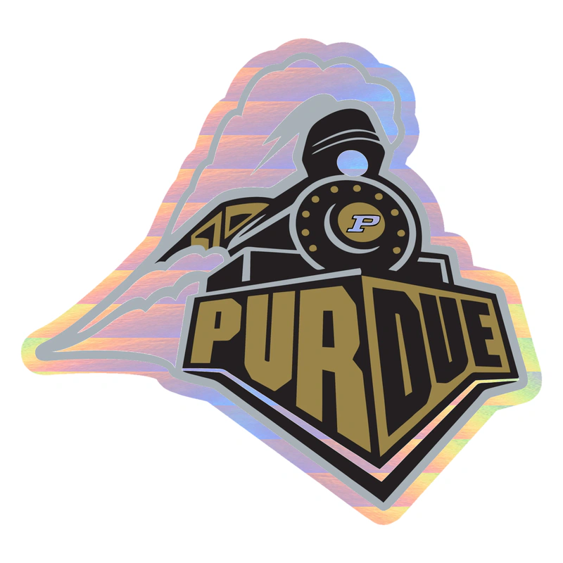 Purdue Boilermakers - Image 4 - Holographic Vinyl Decal - Custom Size