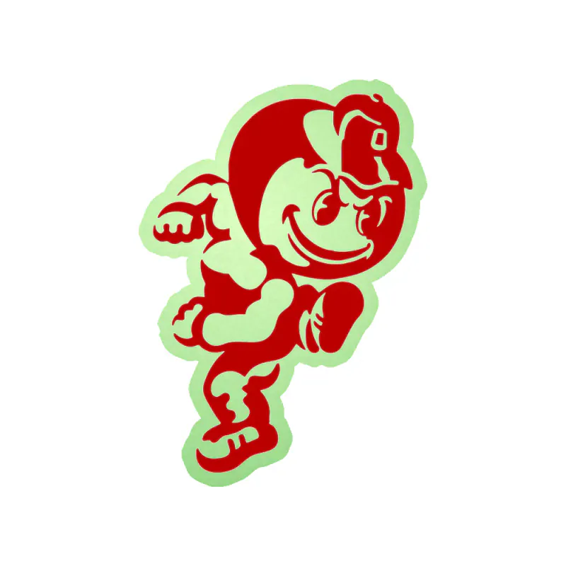 Ohio State Buckeyes - Image 4 - Glow in the Dark Vinyl Decal - Custom Size