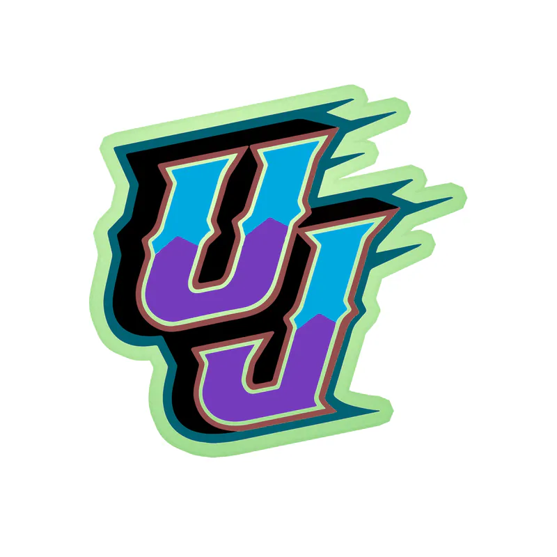 Utah Jazz - Image 3 - Glow in the Dark Vinyl Sticker - Custom Size