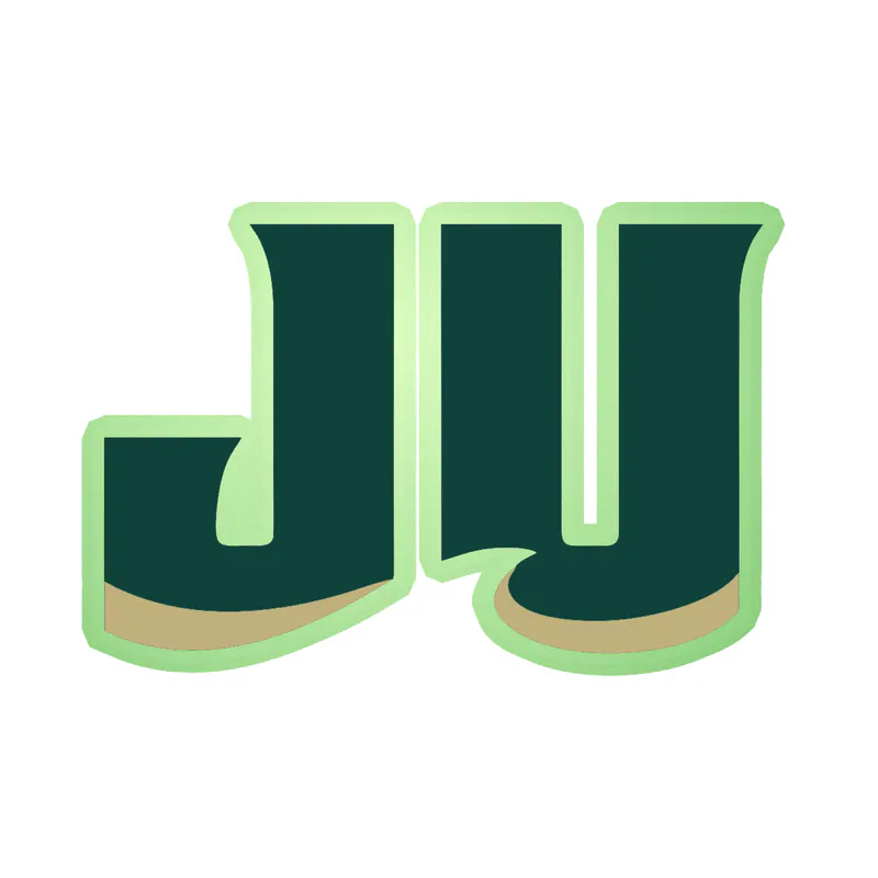 Jacksonville Dolphins - JU - Glow in the Dark Vinyl Decal - Custom Size