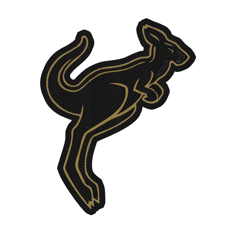 Akron Zips - Image 4 - Carbon Fiber Vinyl Decal - Custom Size