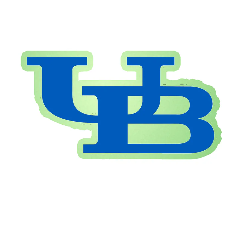 Buffalo Bulls Glow in the Dark Vinyl Decal - Custom Size