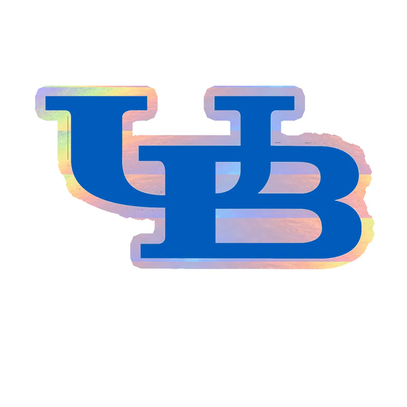 Buffalo Bulls Holographic Vinyl Decal - Custom Size