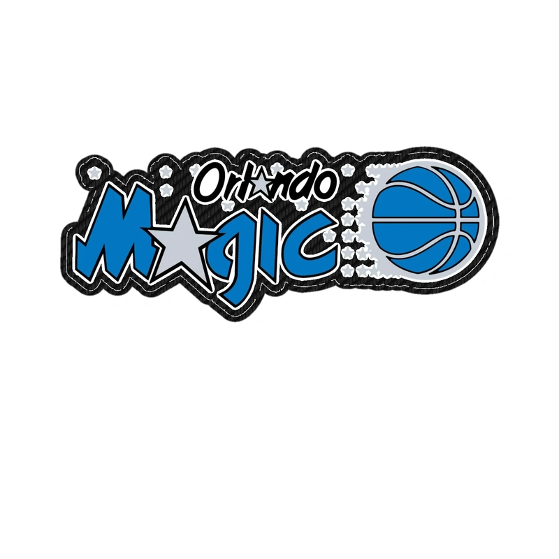 Orlando Magic - Image 4 - Carbon Fiber Vinyl Sticker - Custom Size