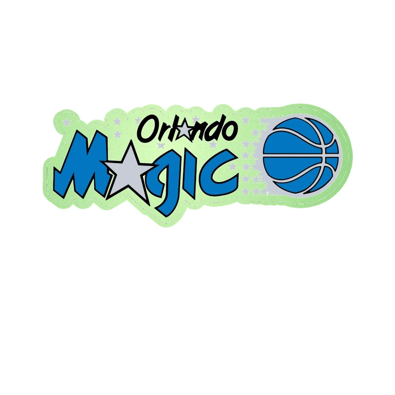 Orlando Magic - Image 4 - Glow in the Dark Vinyl Sticker - Custom Size
