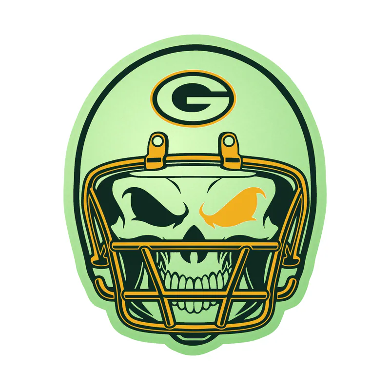 Green Bay Packers - Image 18 - Glow in the Dark Vinyl Sticker - Custom Size