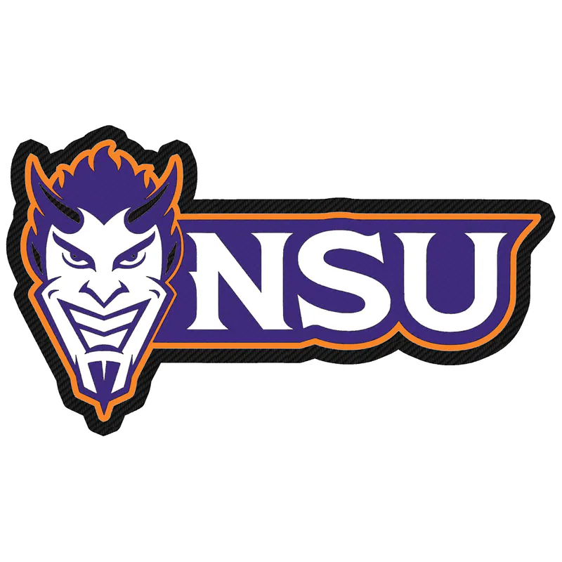 Northwestern State - Image 4 - Carbon Fiber Vinyl Decal - Custom Size