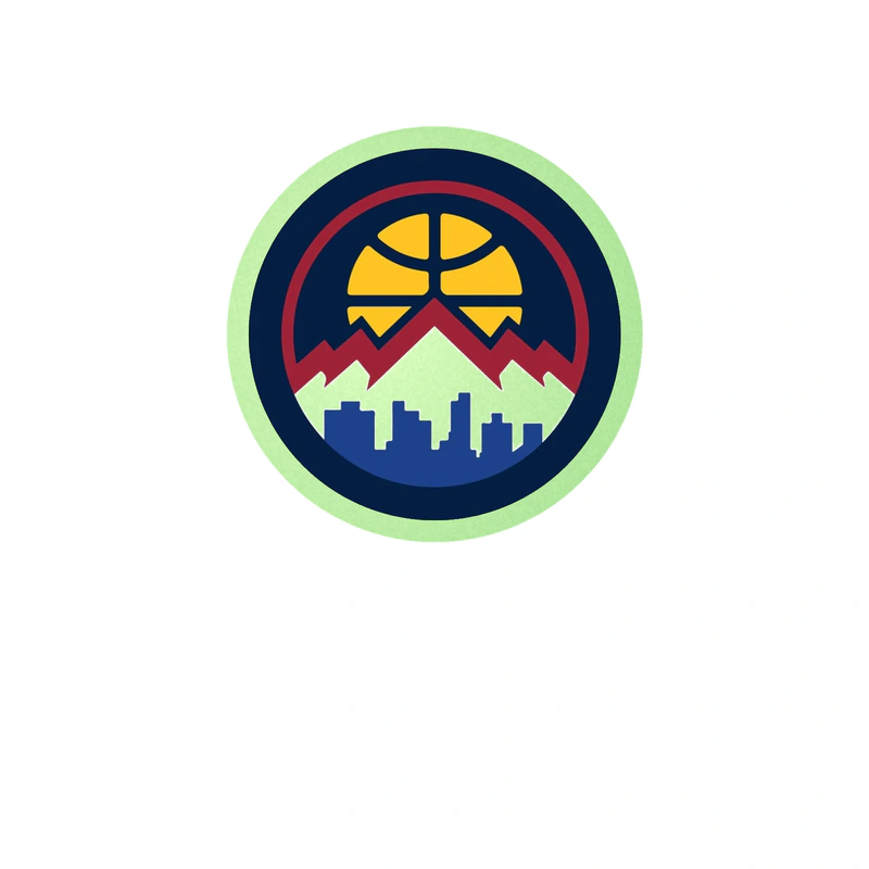 Denver Nuggets - Image 7 - Glow in the Dark Vinyl Sticker - Custom Size