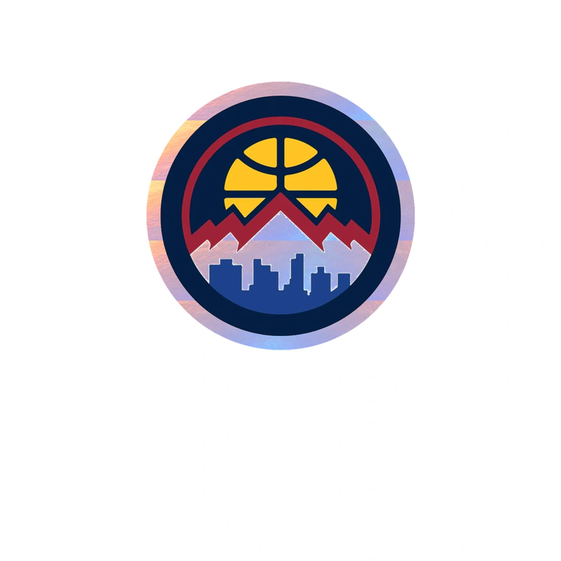 Denver Nuggets - Image 7 - Holographic Vinyl Sticker - Custom Size