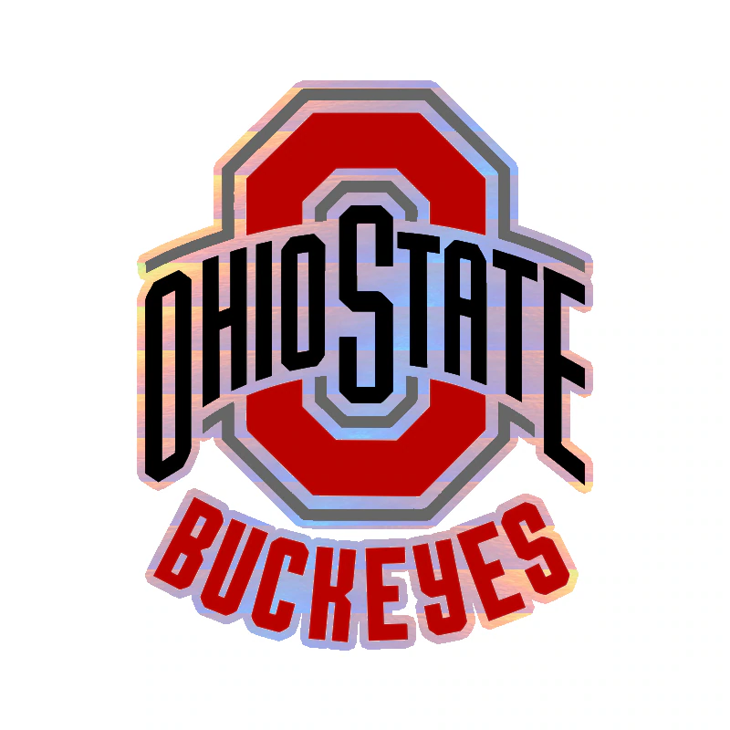 Ohio State Buckeyes - Image 1 - Holographic Vinyl Decal