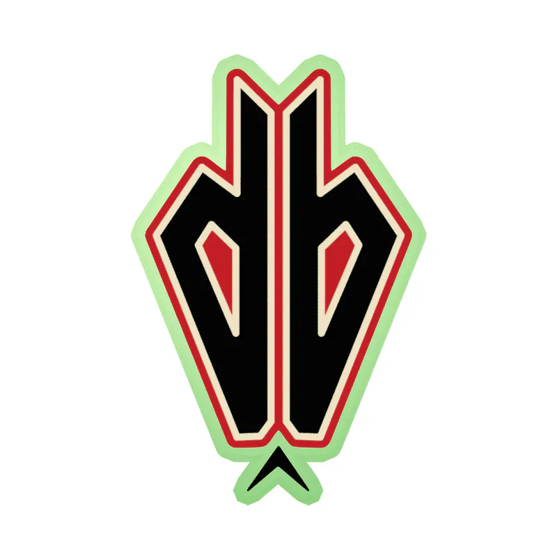 Arizona Diamondbacks - DB - Glow in the Dark Vinyl Sticker - Custom Size