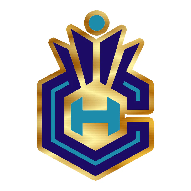 Charlotte hornets - CH - Gold Chrome Vinyl Sticker - Custom Size