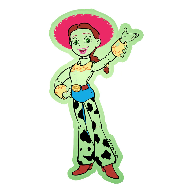 Toy Story Glow in the Dark Vinyl Sticker - Custom Size