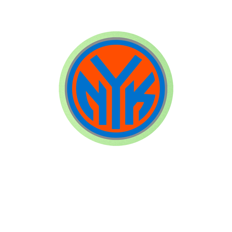 New York Knicks - Image 4 - Glow in the Dark Vinyl Sticker - Custom Size