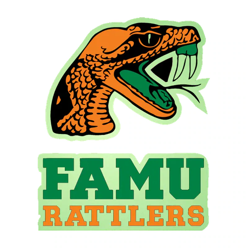 FAMU Rattlers Glow in the Dark Vinyl Decal - Custom Size