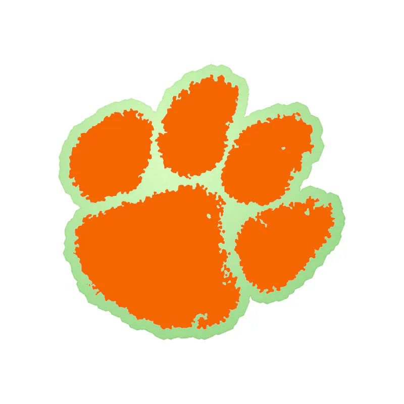 Clemson Tigers - Image 4 - Glow in the Dark Vinyl Decal - Custom Size