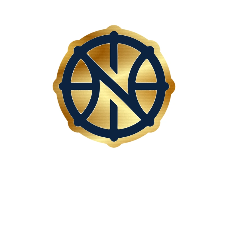 New Orleans Pelicans - Image 3 - Gold Chrome Vinyl Sticker - Custom Size