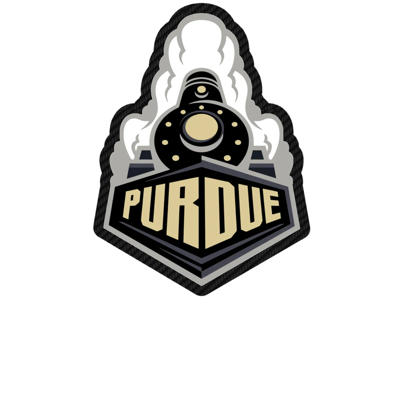 Purdue Boilermakers - Image 2 - Carbon Fiber Vinyl Decal - Custom Size