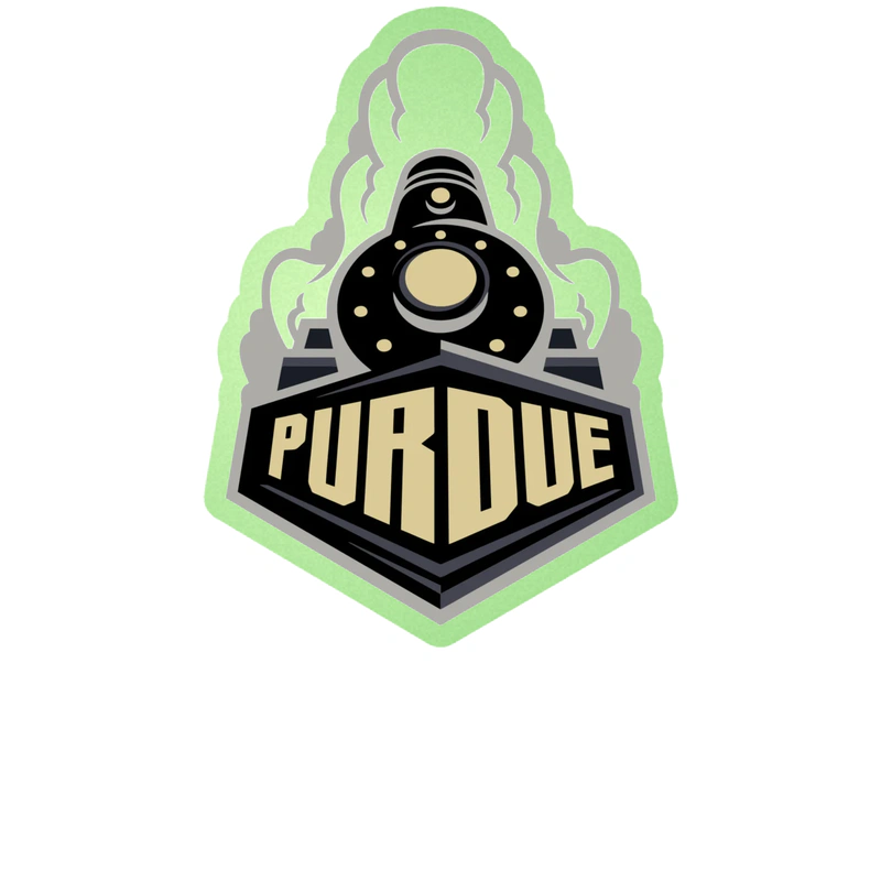 Purdue Boilermakers - Image 2 - Glow in the Dark Vinyl Decal - Custom Size