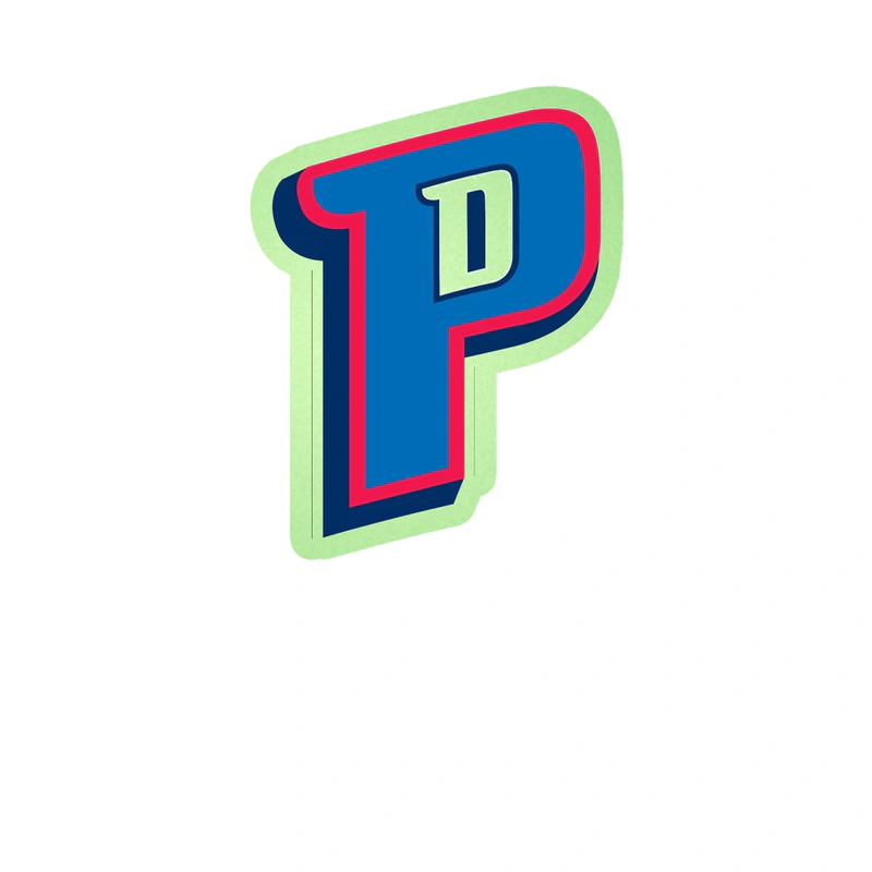 Detroit Pistons - Image 2 - Glow in the Dark Vinyl Sticker - Custom Size