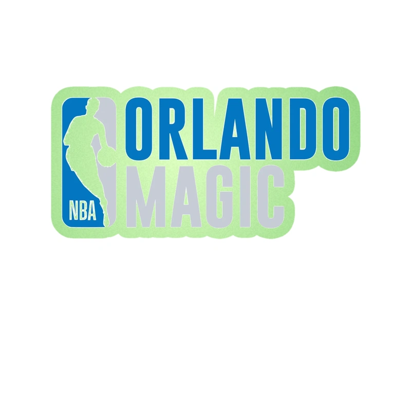 Orlando Magic - Image 2 - Glow in the Dark Vinyl Sticker - Custom Size