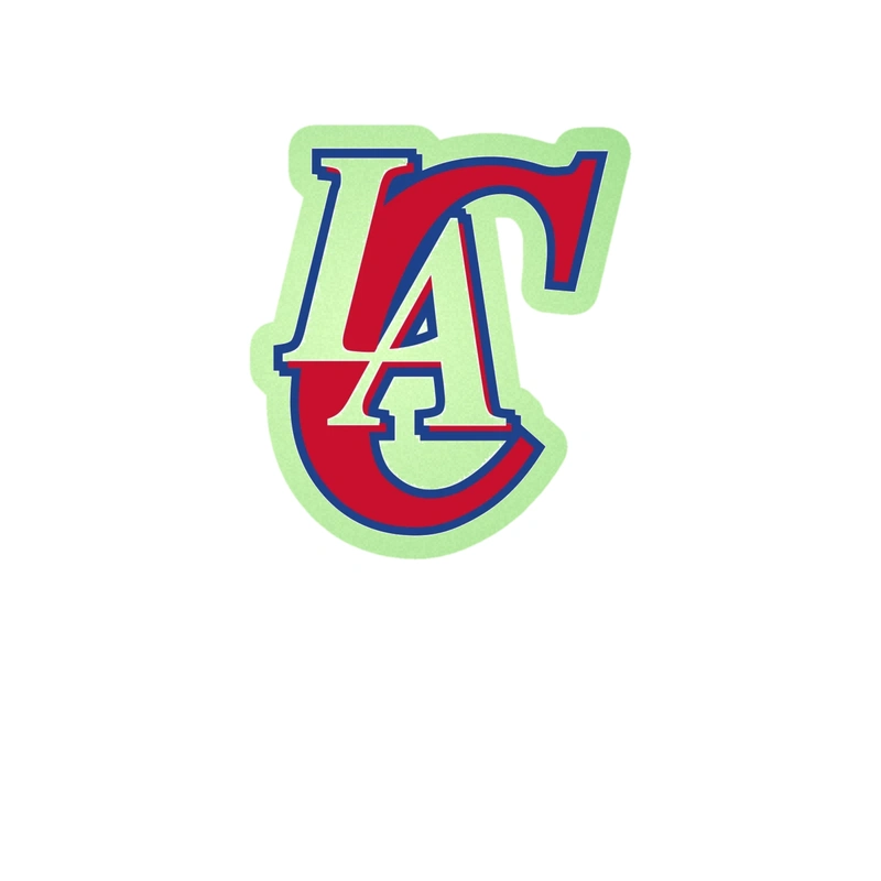 Los Angeles Clippers - Image 2 - Glow in the Dark Vinyl Sticker - Custom Size