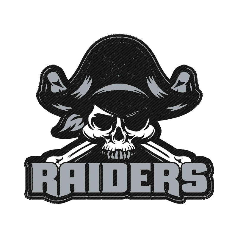 Las Vegas Raiders - Image 4 - Carbon Fiber Vinyl Sticker - Custom Size
