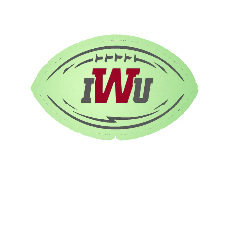 Indiana Wesleyan - Image 2 - Glow in the Dark Vinyl Decal - Custom Size