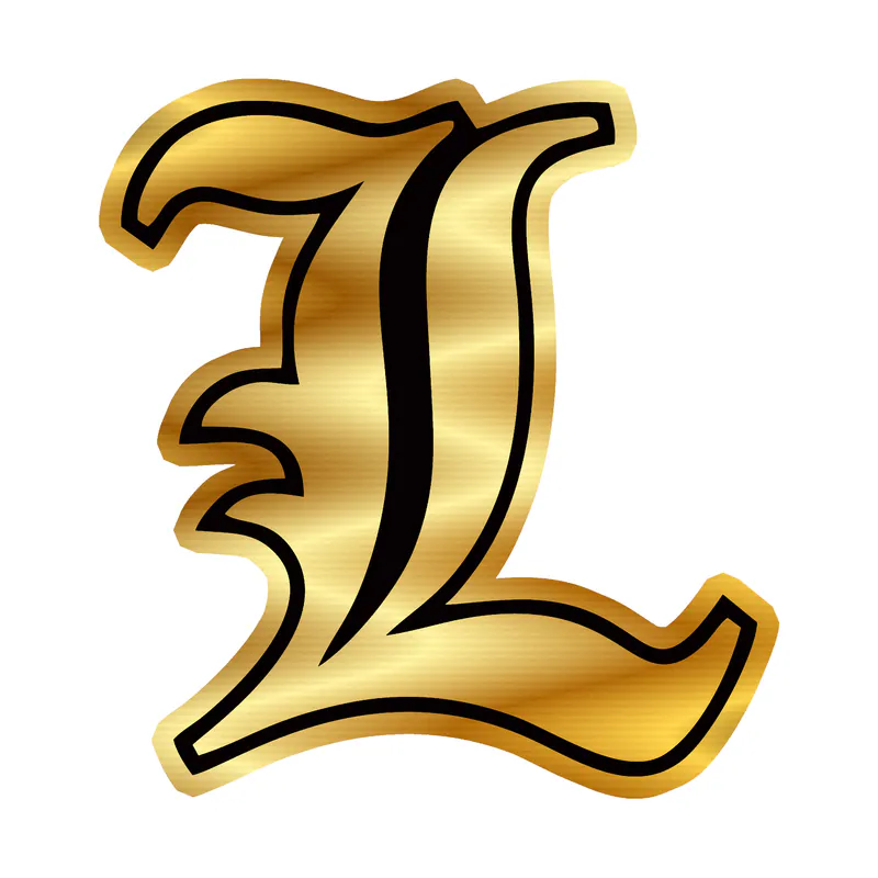 University of Louisville Gold Chrome Vinyl Decal - Custom Size