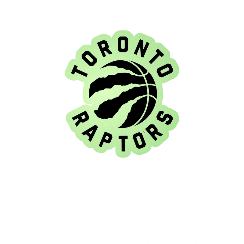 Toronto Raptors - Image 8 - Glow in the Dark Vinyl Sticker - Custom Size