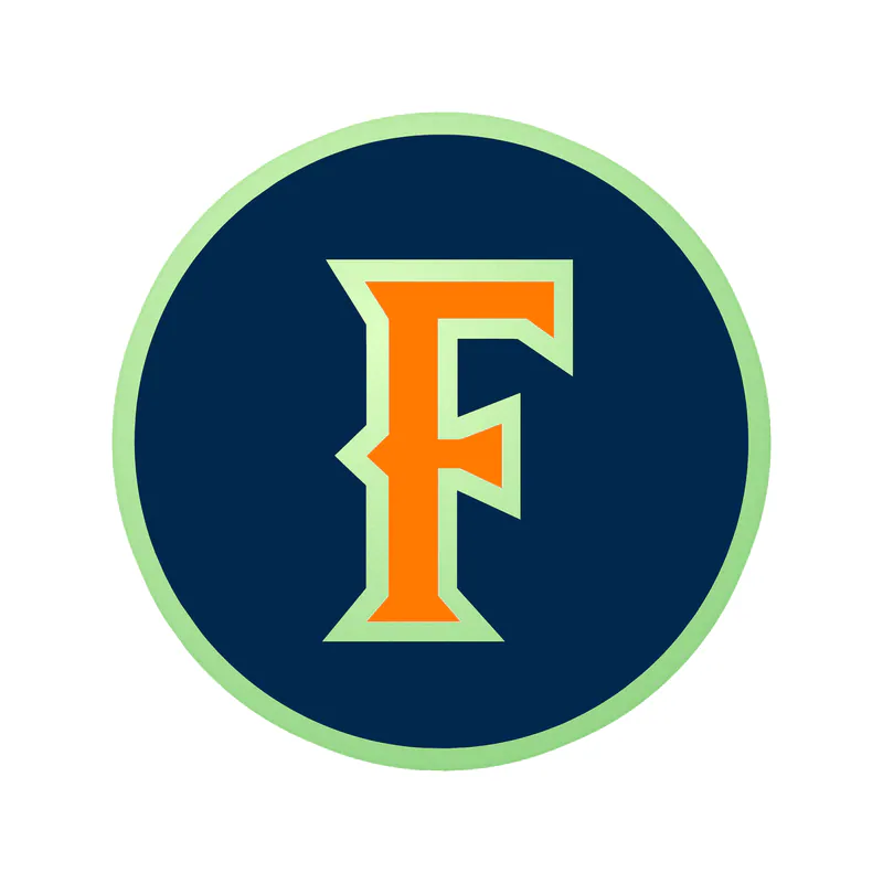 Cal State Fullerton Titans Glow in the Dark Vinyl Decal - Custom Size